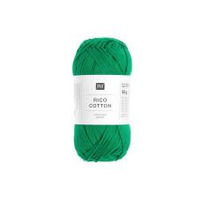 Rico Design Baumwollgarn Grün, 50 g, 125 m Rico Design Baumwollgarn Grün, 50 g, 125 m