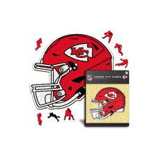 Iconic Puzzle Holz-Puzzle NFL – Kansas City Chiefs S, 150 Teile Iconic Puzzle Holz-Puzzle NFL – Kansas City Chiefs S, 150 Teile