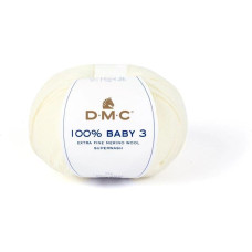 DMC Wolle 100% Baby 3 Creme DMC Wolle 100% Baby 3 Creme