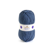 DMC Wolle Knitty 4 Mini Kobaltblau DMC Wolle Knitty 4 Mini Kobaltblau