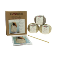 Hoooked Häkelset Tasche Tossa, Arclets Vanilla Cream