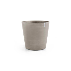 Ecopots Blumentopf Amsterdam Wheels Ø 60 cm Taupe
