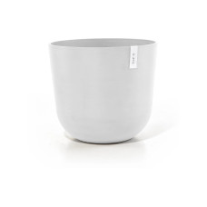 Ecopots Blumentopf Oslo Ø 55 cm Weiss