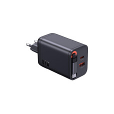 Schönenberger USB-Wandladegerät Out: USB-C / USB-A: 67W PD, Schwarz