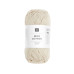 Rico Design Baumwollgarn Haferflocke, 50 g, 125 m