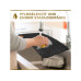 Luana Rose Tischset 44 x 32 cm, Anthrazit, 12er-Set Luana Rose Tischset 44 x 32 cm, Anthrazit, 12er-Set