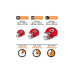 Iconic Puzzle Holz-Puzzle NFL – Kansas City Chiefs S, 150 Teile