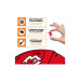 Iconic Puzzle Holz-Puzzle NFL – Kansas City Chiefs S, 150 Teile