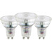 EGLO Leuchten Lampe 2.5W GU10 3er Pack Warmweiss (WW)