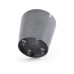 Ecopots Blumentopf Amsterdam Wheels Ø 60 cm Grey