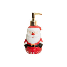 diaqua® Seifenspender Santa Claus 390 ml, Rot/Schwarz/Weiss diaqua® Seifenspender Santa Claus 390 ml, Rot/Schwarz/Weiss