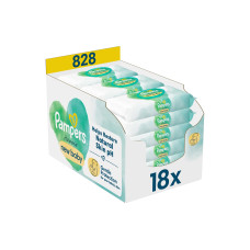 Pampers Feuchttücher Harmonie New Baby 18er Pack / 828 Stück Pampers Feuchttücher Harmonie New Baby 18er Pack / 828 Stück
