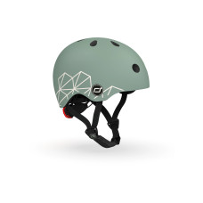 Scoot and Ride Kinderhelm Green lines Grün, XXS-S