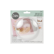 Sizzix Schüttelkuppel 3D Kreis, 4 Stück