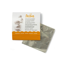 Decora Guetzli-Verpackung Aluminiumfolie Silber, 150 Blatt Decora Guetzli-Verpackung Aluminiumfolie Silber, 150 Blatt