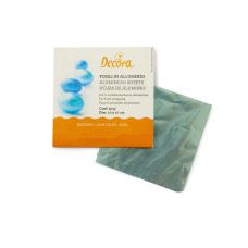 Decora Guetzli-Verpackung Aluminiumfolie Hellblau, 150 Blatt Decora Guetzli-Verpackung Aluminiumfolie Hellblau, 150 Blatt
