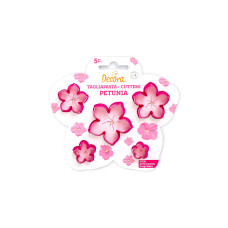 Decora Guetzli-Ausstecher Ausstechform Petunia - 5 Stück 5 Stück Decora Guetzli-Ausstecher Ausstechform Petunia - 5 Stück 5 Stück