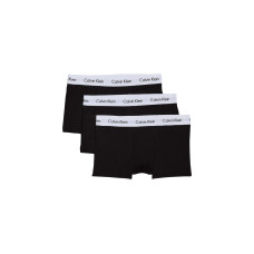 Calvin Klein Wäsche 3P Low Rise Trunk Schwarz, S Calvin Klein Wäsche 3P Low Rise Trunk Schwarz, S
