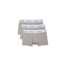 Calvin Klein Wäsche 3P Low Rise Trunk Grau, M Calvin Klein Wäsche 3P Low Rise Trunk Grau, M