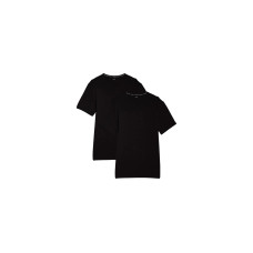 Calvin Klein Wäsche T-Shirt 2P S/S Crew Neck Schwarz, S Calvin Klein Wäsche T-Shirt 2P S/S Crew Neck Schwarz, S