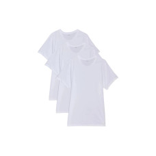 Calvin Klein Wäsche T-Shirt S/S Crew Neck 3Pk Weiss, L Calvin Klein Wäsche T-Shirt S/S Crew Neck 3Pk Weiss, L