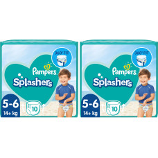 Pampers Windeln Splashers Tragepack Grösse 5-6, 2x 10 Stück Pampers Windeln Splashers Tragepack Grösse 5-6, 2x 10 Stück