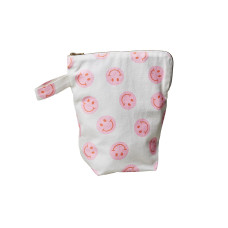 Chic Mic Necessaire Smilies 22.5 x 26.5 x 10 cm, Weiss/Rosa Chic Mic Necessaire Smilies 22.5 x 26.5 x 10 cm, Weiss/Rosa