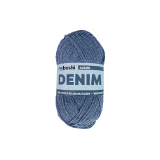 myBoshi Wolle Denim Azure Mittelblau, 50 g, 140 m myBoshi Wolle Denim Azure Mittelblau, 50 g, 140 m
