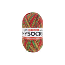 myBoshi Wolle Mysocks Merino Mohnblume myBoshi Wolle Mysocks Merino Mohnblume