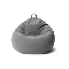 Urbanara Sitzsack Basic-Comfort 250 l Polyester (PES), Grau