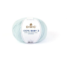DMC Wolle 100% Baby 3 Hellblau DMC Wolle 100% Baby 3 Hellblau