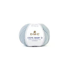 DMC Wolle 100% Baby 3 Graublau DMC Wolle 100% Baby 3 Graublau
