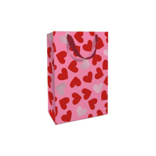Braun + Company Geschenktasche Herzen 26 x 36 x 13 cm Braun + Company Geschenktasche Herzen 26 x 36 x 13 cm