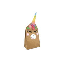 Braun + Company Geschenktüte Einhorn 12 x 21 x 6 cm, 2er Set