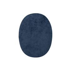 Mono-Quick Flickstoff Oval 8.5 x 11.2 cm Marine, 2 Stück Mono-Quick Flickstoff Oval 8.5 x 11.2 cm Marine, 2 Stück