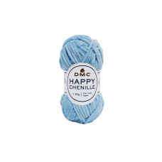 DMC Wolle Happy Chenille Hellblau, 38 m DMC Wolle Happy Chenille Hellblau, 38 m