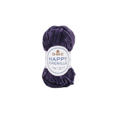 DMC Wolle Happy Chenille Dunkelviolett, 38 m DMC Wolle Happy Chenille Dunkelviolett, 38 m