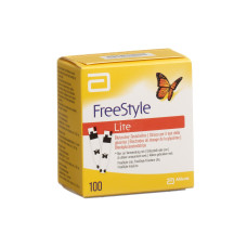 ABBOTT FREESTYLE Lite Teststreifen 100 Stück ABBOTT FREESTYLE Lite Teststreifen 100 Stück