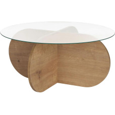 Woody Fashion Couchtisch Aeris Sapphire Oak 75 x 35 cm, Braun/Transparent Woody Fashion Couchtisch Aeris Sapphire Oak 75 x 35 cm, Braun/Transparent