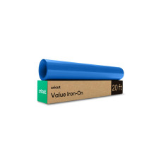 Cricut Vinylfolie Smart ablösbar 33 x 91 cm, 1 Stück, Blau/Weiss