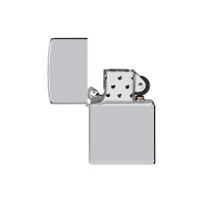 ZIPPO Reibradfeuerzeug Classic poliertes Chrom ZIPPO Reibradfeuerzeug Classic poliertes Chrom