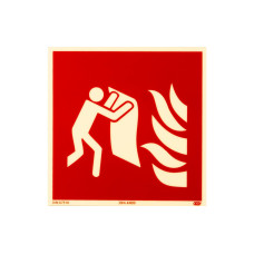 P.R.O. Löschdecke – Piktogramm 150 x 150 mm P.R.O. Löschdecke – Piktogramm 150 x 150 mm
