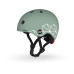 Scoot and Ride Kinderhelm Green lines Grün, XXS-S