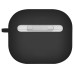 Uniq Transportcase Nexo Silikon AirPod 4th Generation Schwarz