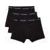 Calvin Klein Wäsche 3P Trunk Weiss/Schwarz, XL