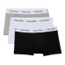 Calvin Klein Wäsche 3P Low Rise Trunk Weiss/Schwarz/Grau, M Calvin Klein Wäsche 3P Low Rise Trunk Weiss/Schwarz/Grau, M