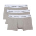 Calvin Klein Wäsche 3P Low Rise Trunk Grau, S