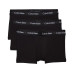 Calvin Klein Wäsche 3P Low Rise Trunk Weiss/Schwarz, M Calvin Klein Wäsche 3P Low Rise Trunk Weiss/Schwarz, M