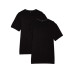 Calvin Klein Wäsche T-Shirt 2P S/S Crew Neck Schwarz, M