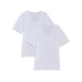 Calvin Klein Wäsche T-Shirt 2P S/S V Neck Weiss, L